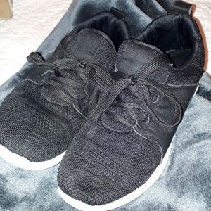 Black sneakers